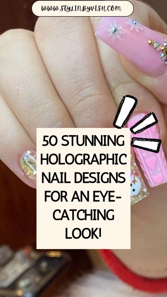 Holographic Nail Designs